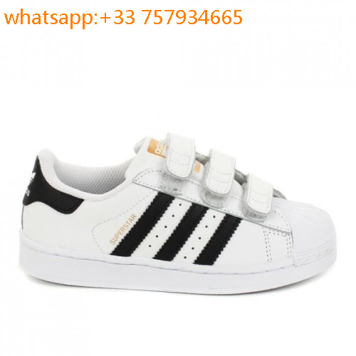 adidas superstar slip on Blanc enfant